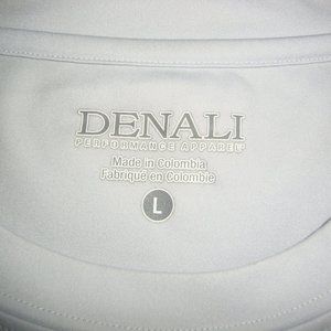 Denali Men's T-Shirt White Short-Sleeved